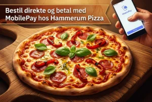 Professional header image for list-based article: Bestil direkte og betal med MobilePay hos Hammerum Pizza