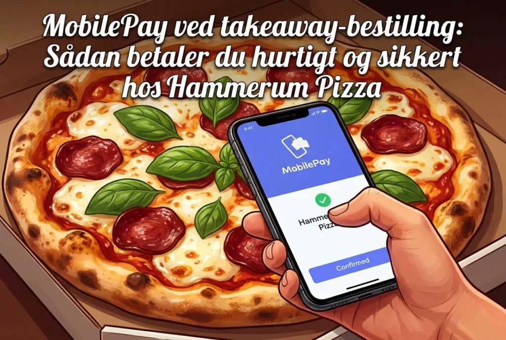 Professional header image for step-by-step guide: MobilePay ved takeaway-bestilling: Sådan betaler du hurti...